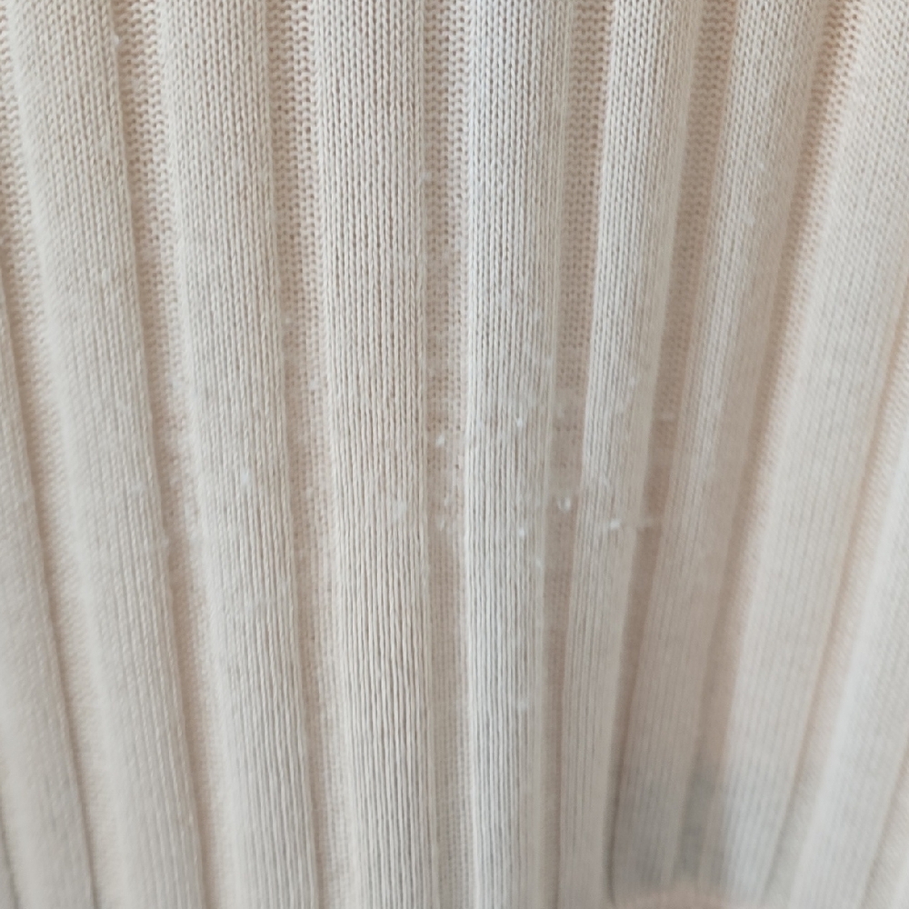Cato Cream Ribbed Knit Top - Picture 4 of 5